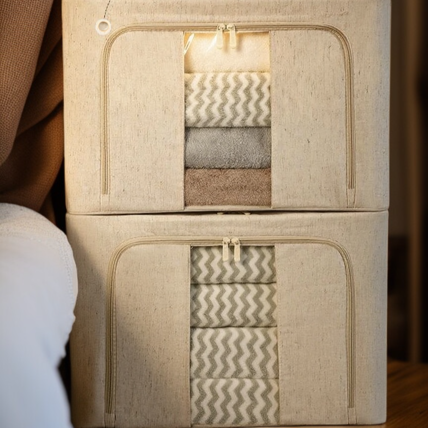 가정용 의류 면마 수납함