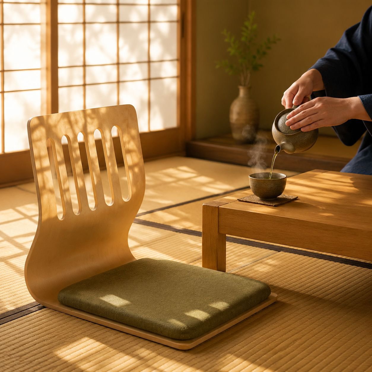 ベッドモードと椅子モードの比較画像