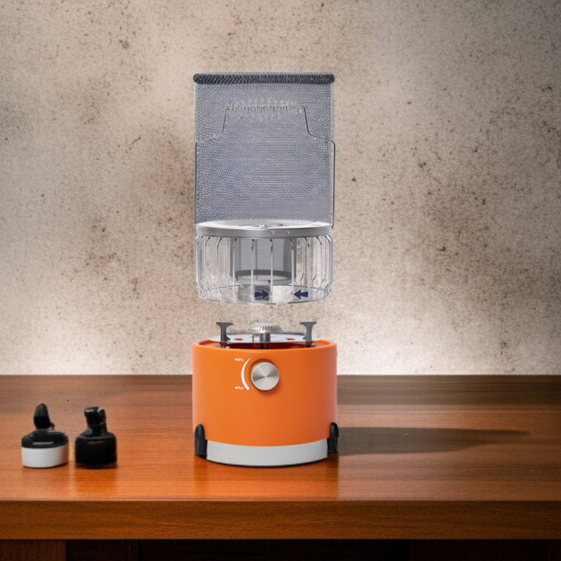 屋外用暖房ストーブの全体画像