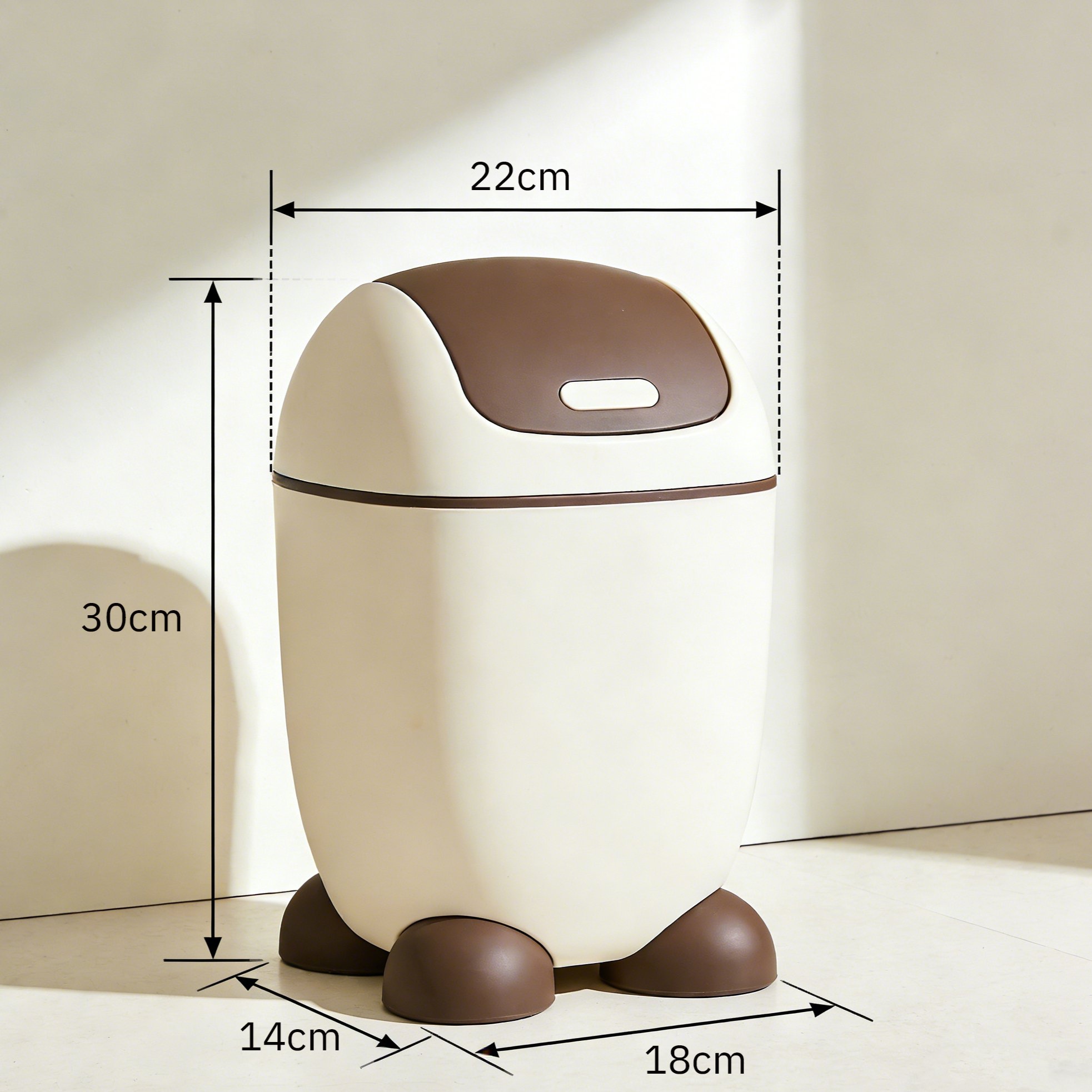Praktisches Mülleimer-Set für Kinder