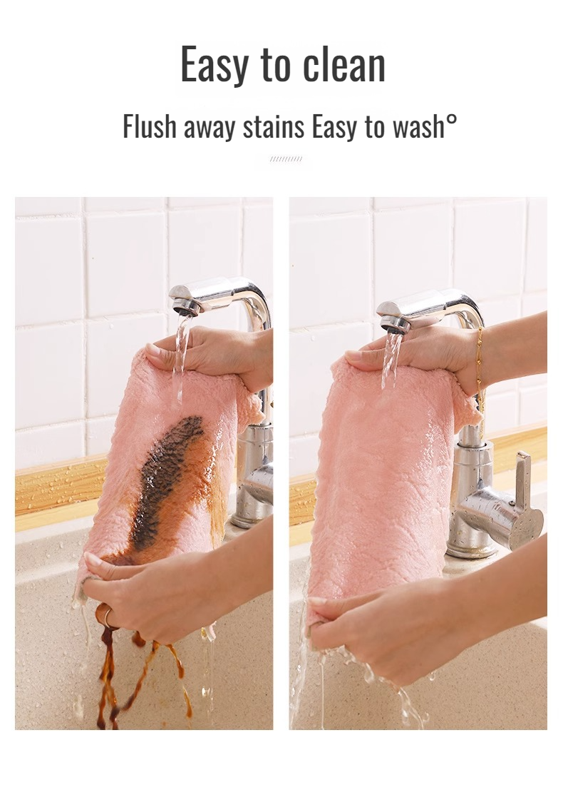 Eco-friendly reusable kitchen cleaning cloth
