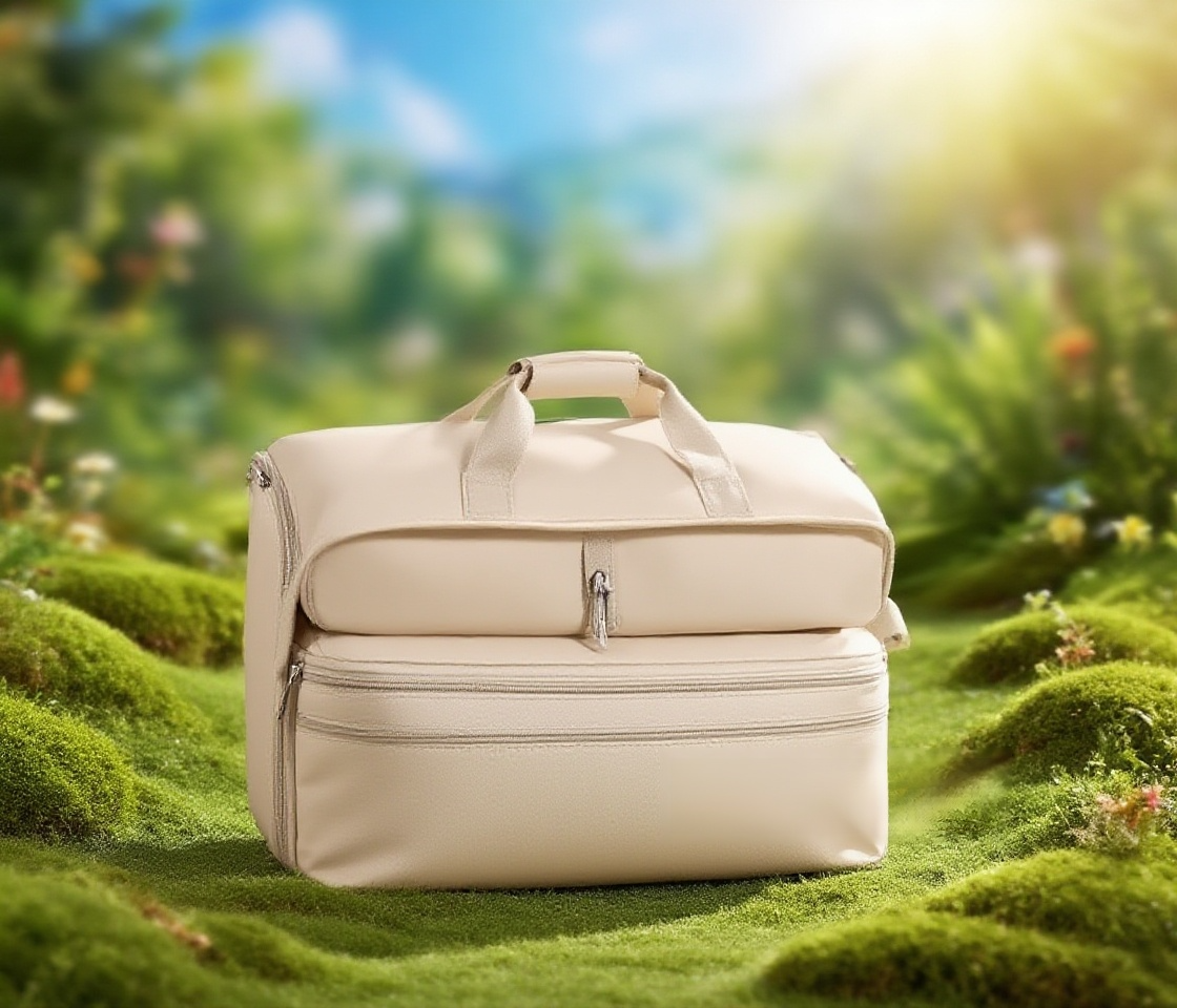 멀티포켓 압축 여행 가방 내부 구조