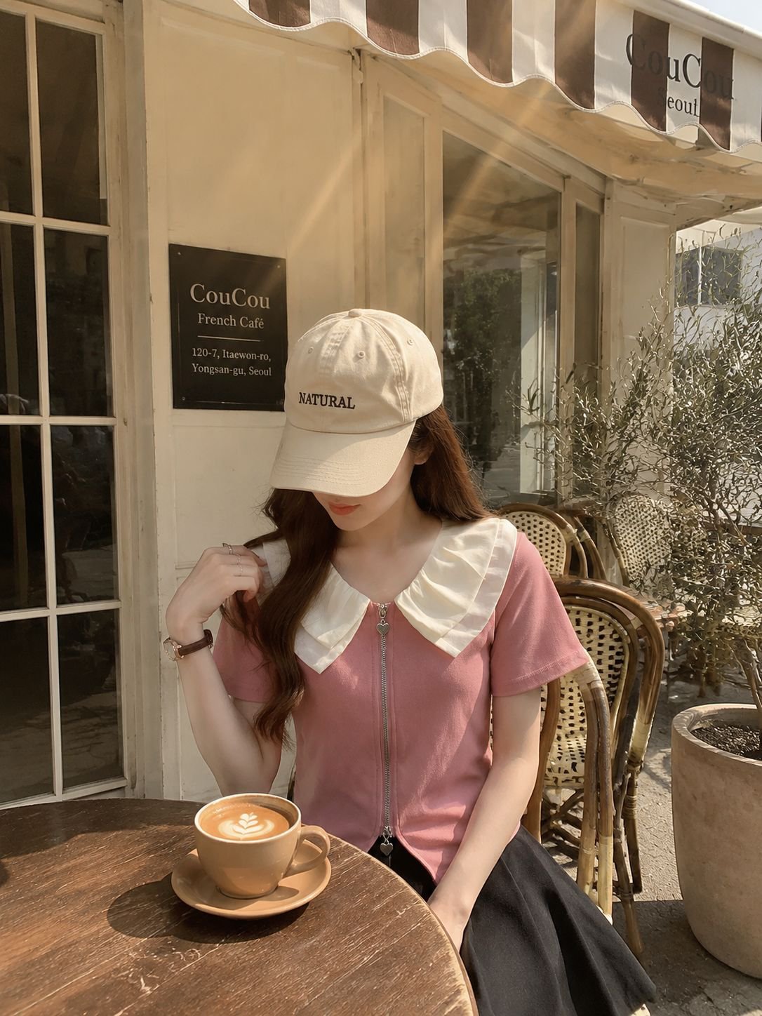 여성 여름 불규칙 반팔 슬림 티셔츠
