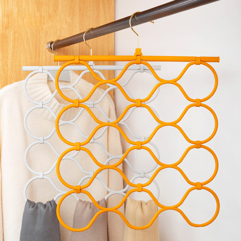 Multi functional folding space saving hanging rack
