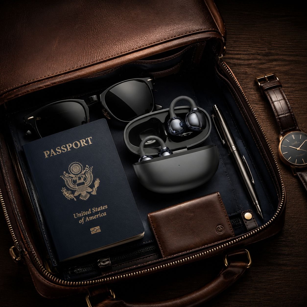 JN AI translator earphone for business and travel