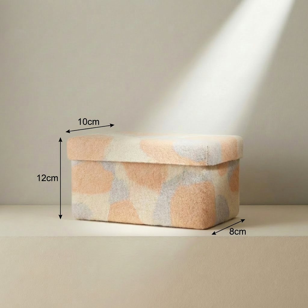 仕切り構造の収納ボックス内部