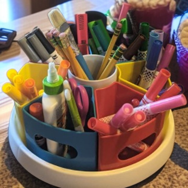 学生用多機能回転ペンホルダー