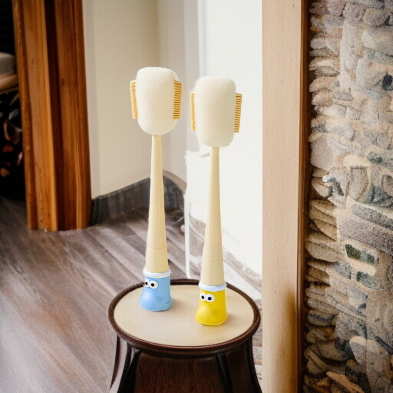 긴 손잡이로 깊은 컵까지 청소 가능한 브러쉬