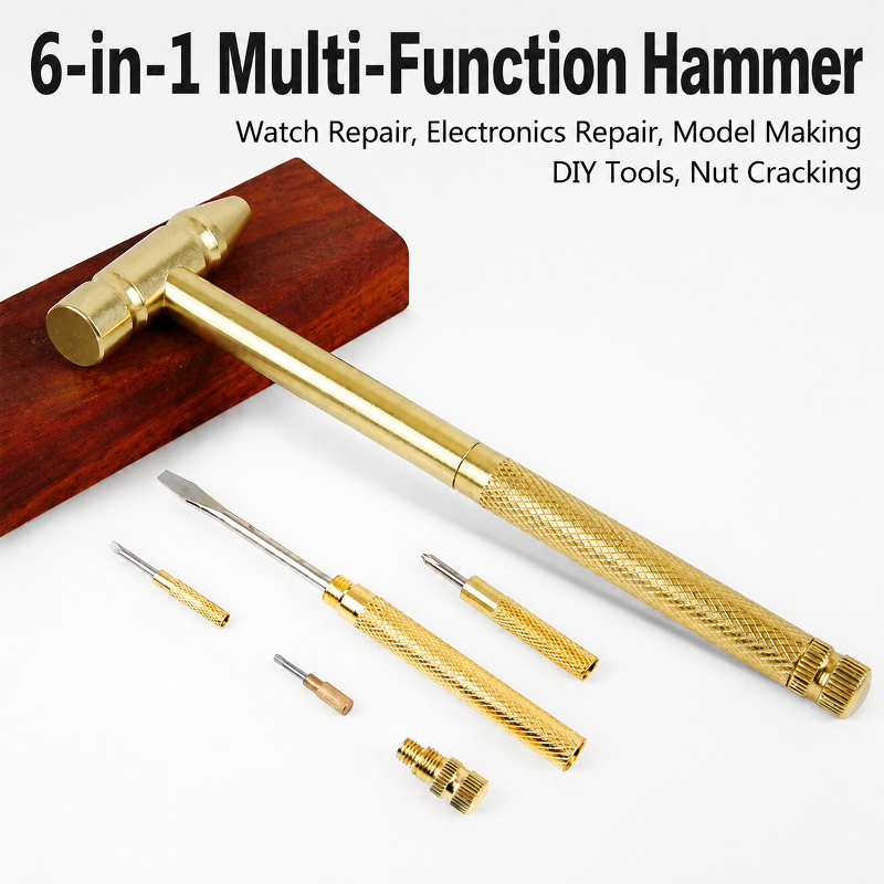 JMY - Multifunctional Six-in-One Mini Hammer