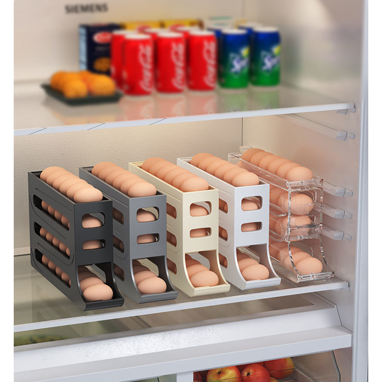 Rolling Refrigerator Egg Organiser