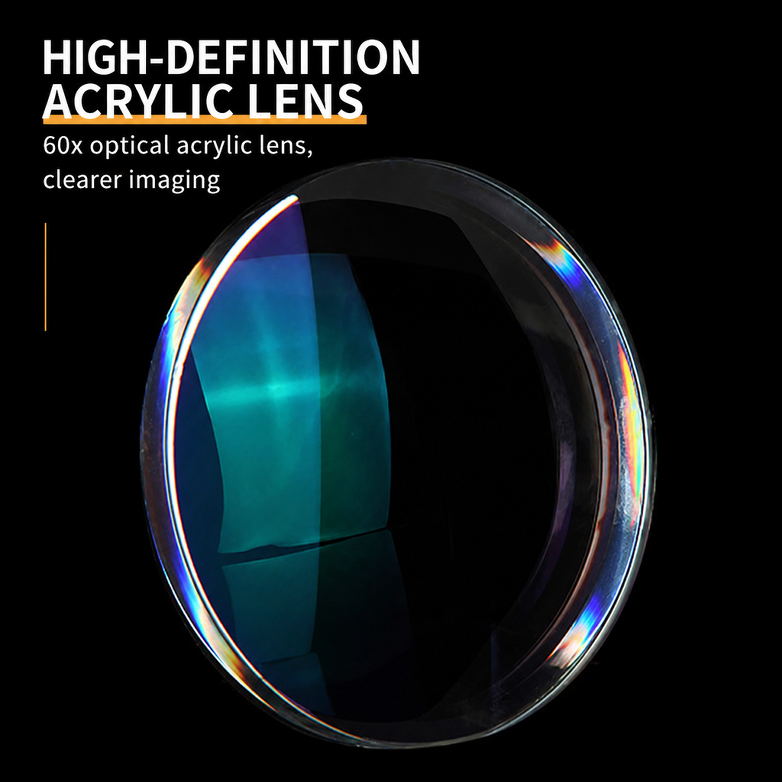 JMY - Portable Light 60x Magnifying Glass