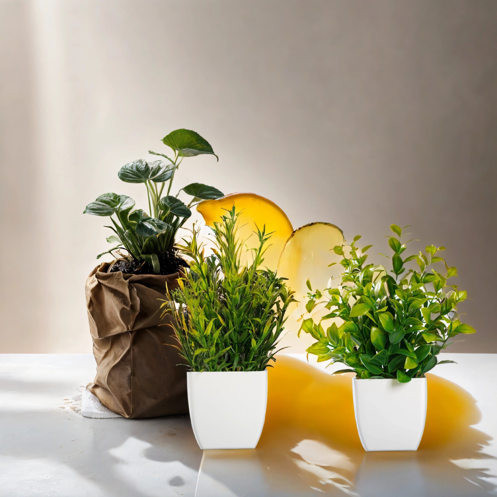 미니 라벤더 로즈마리 분재