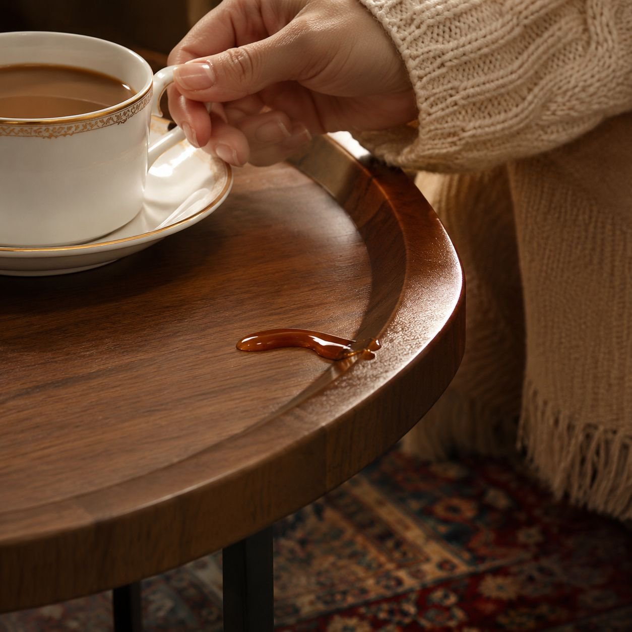 JMY-Nordic light luxury coffee table