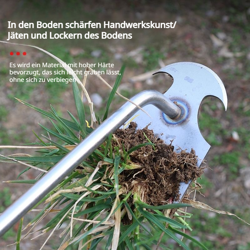 Garten Unkrautstecher Kit aus Metall für Bauernhof und Garten