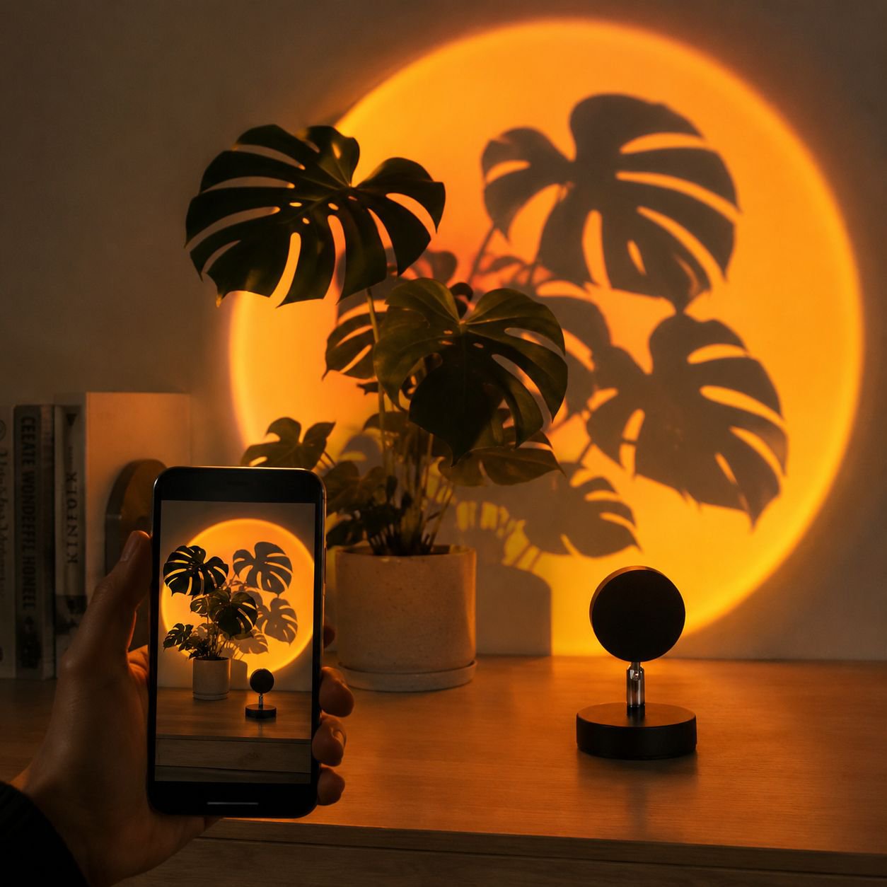 Bedside Night Light Photography Fill Light
