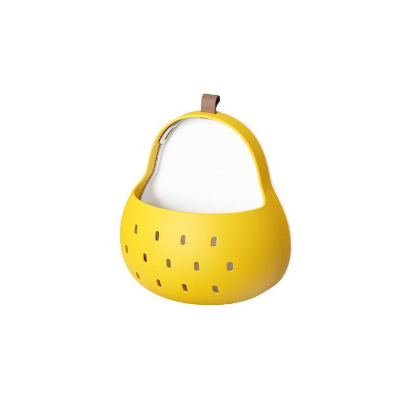 Qiuyue Pear Storage Box Household Multifunctional Kitchen Chopstick Storage Drain Basket Magnetic Ab