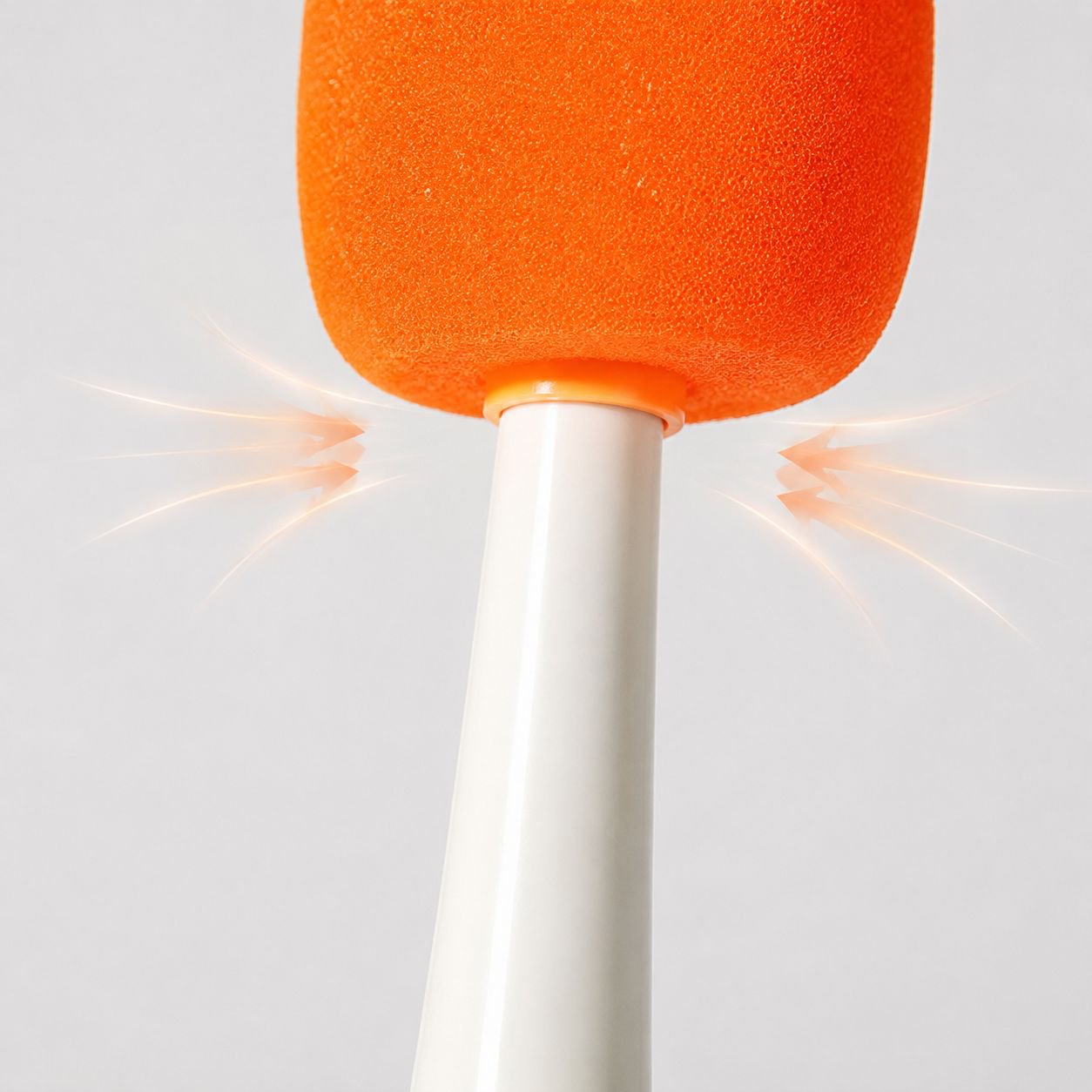Multifunctional brush cleaning a cup interior