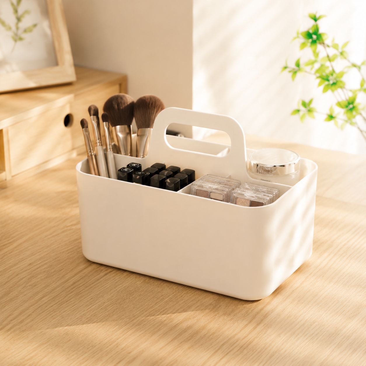 Multifunctional Desktop Storage Box, Portable Thickened Stackable, for Office Stationery and Tools