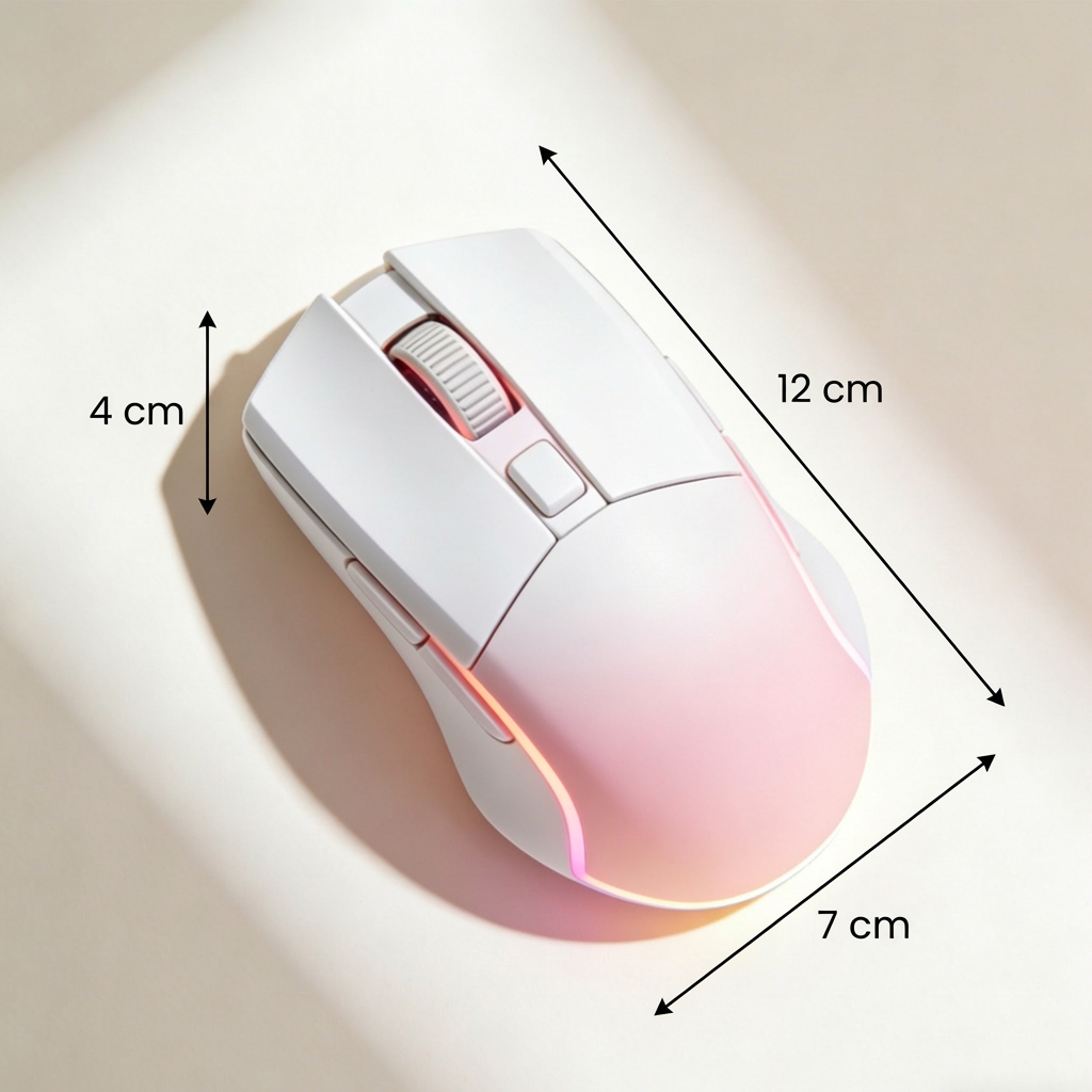 Ratón gamer con múltiples botones programables