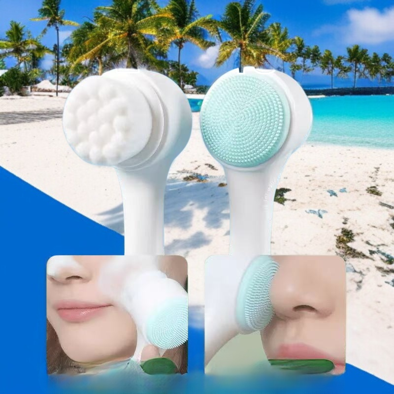 실리콘 클렌저로 모공 딥 클렌징