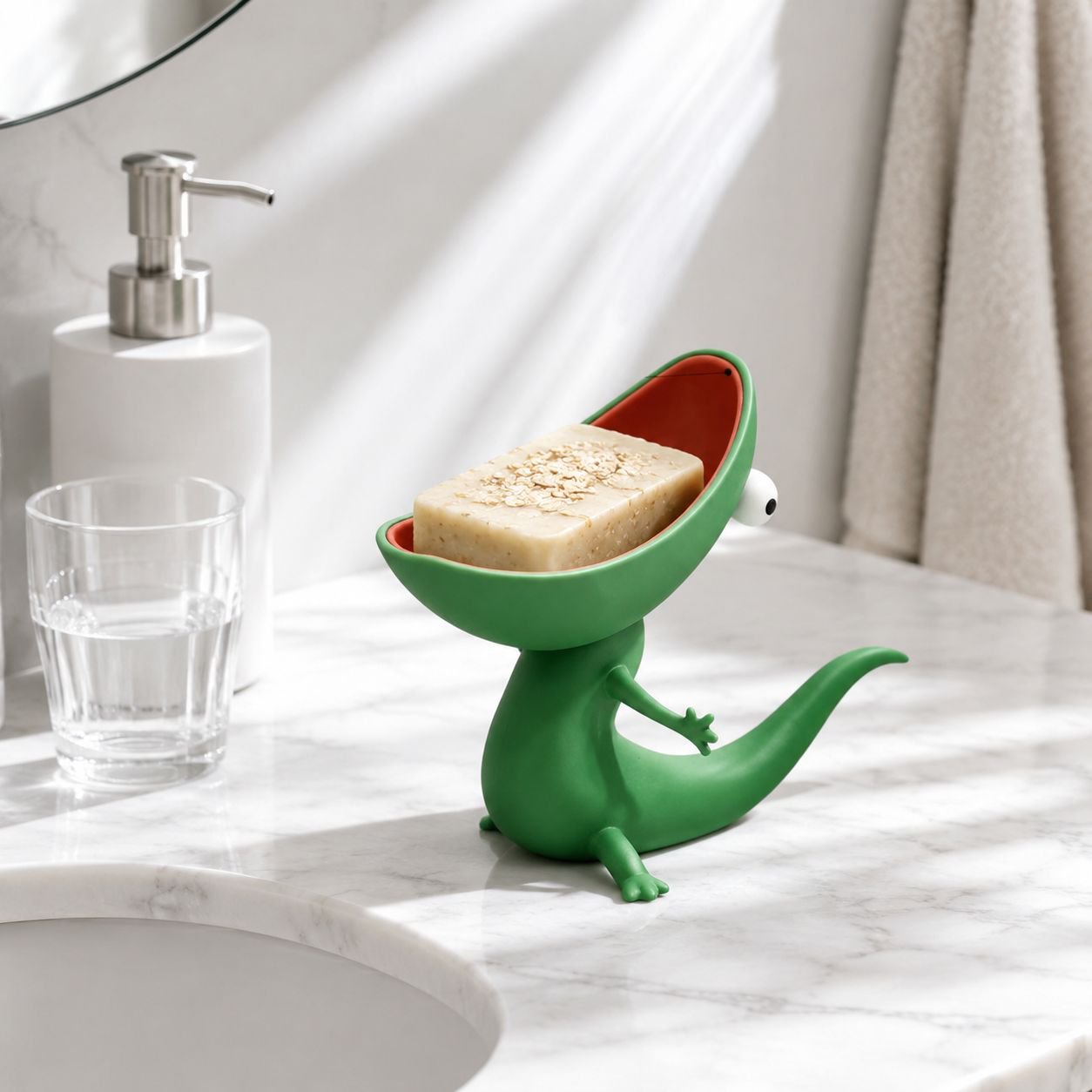 3D Printed Lizard Soap Box
