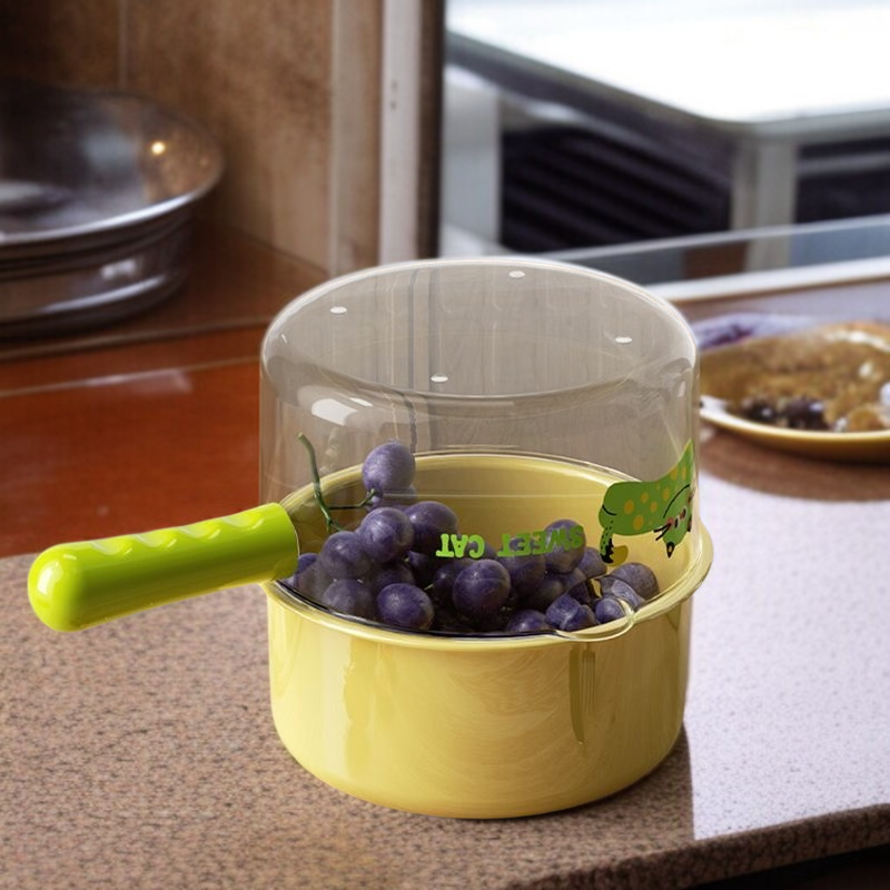 Durable kitchen sink colander for rice water drainage