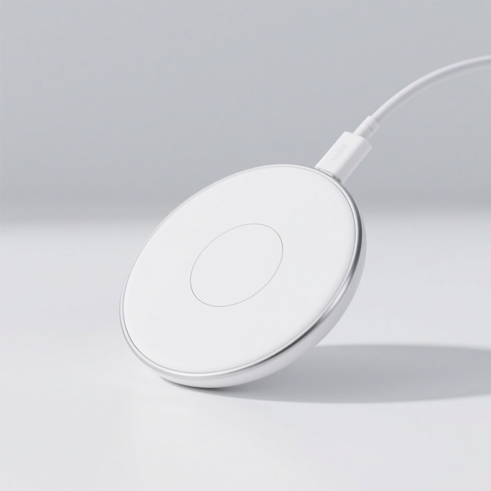 Rychlonabíjecí keramická bezdrátová nabíječka na stole