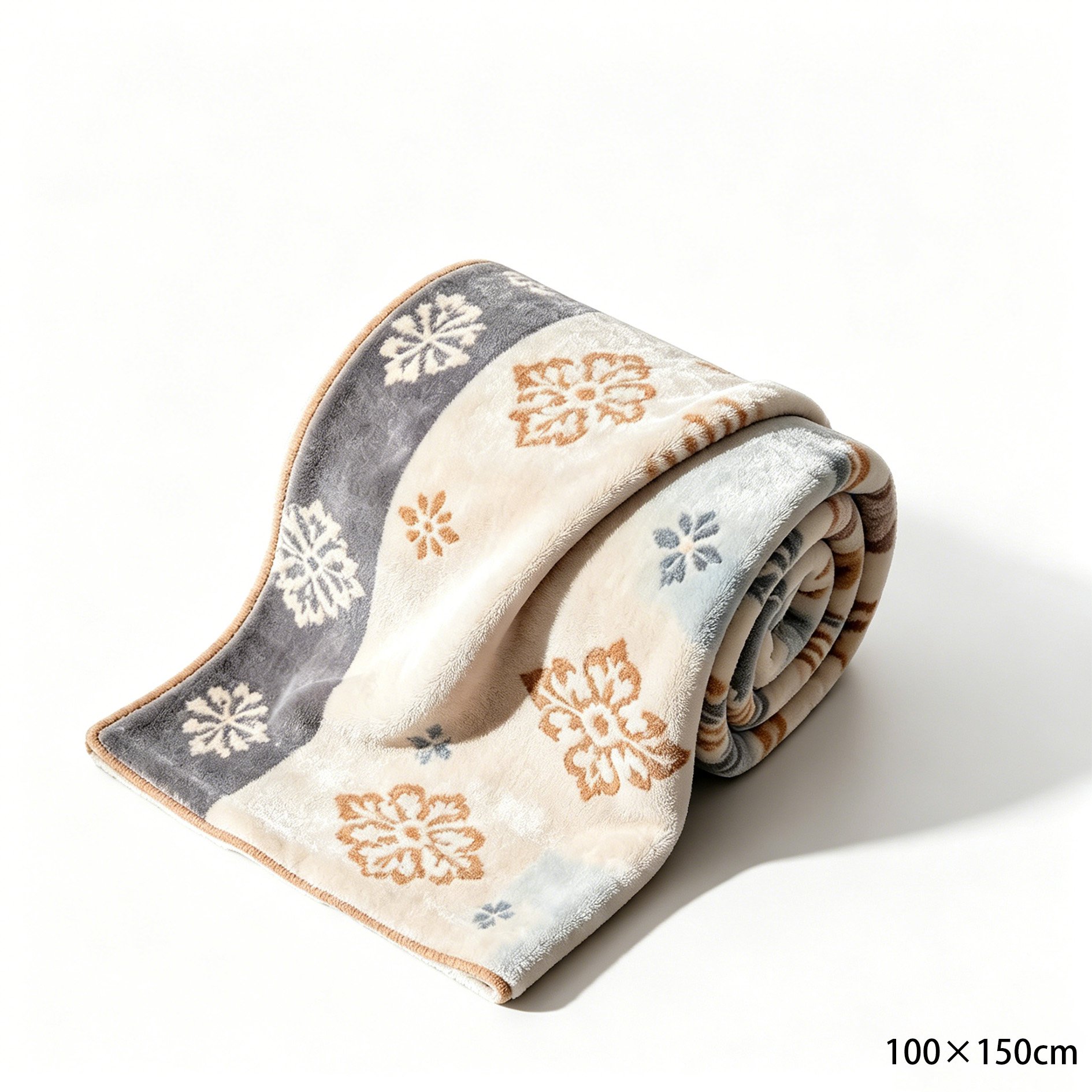 Pflegeleichte Flanelldecke in modernem Design