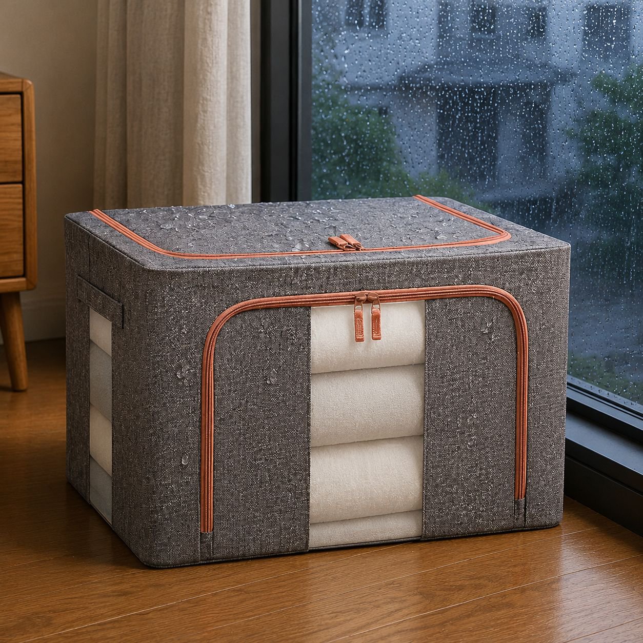 Portable Large Capacity Foldable Storage Box