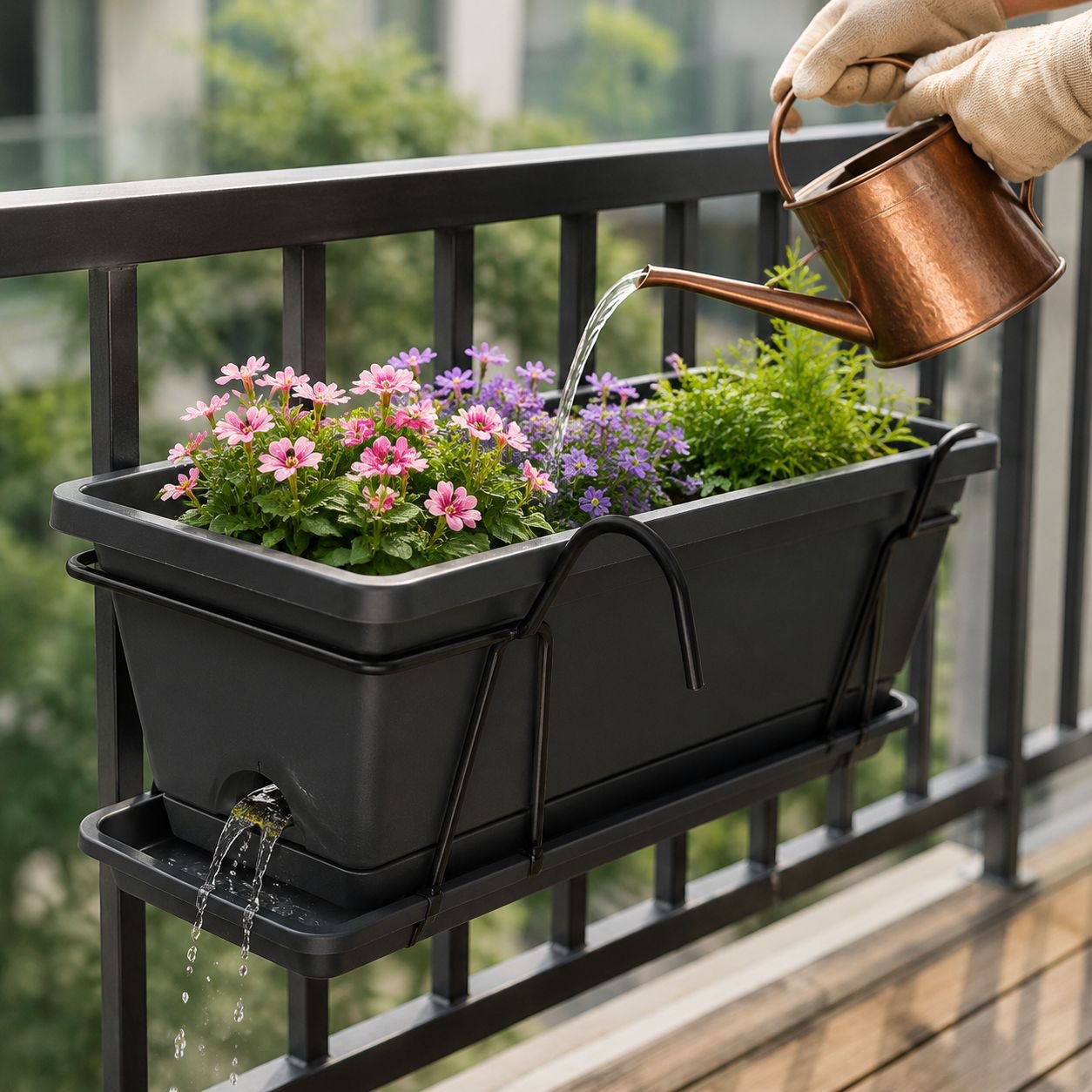 Household Wide-Mouth Vegetable Flower Pots Various Sizes Wide Application