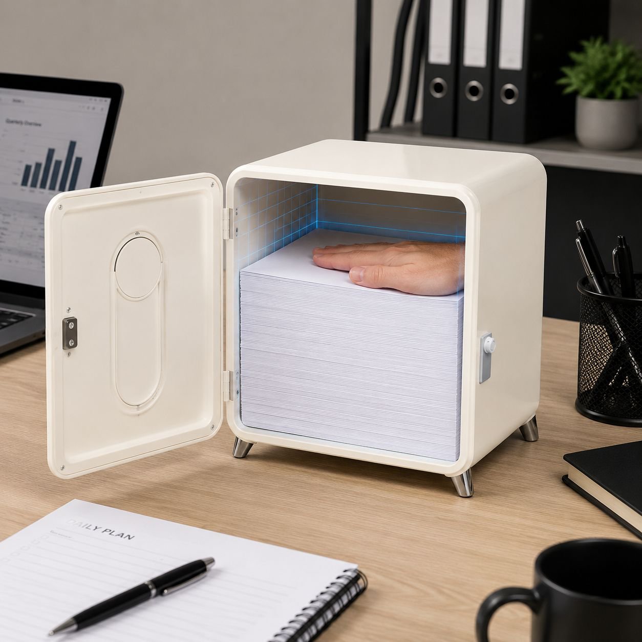 オフィスや自宅に最適な書類収納ボックス