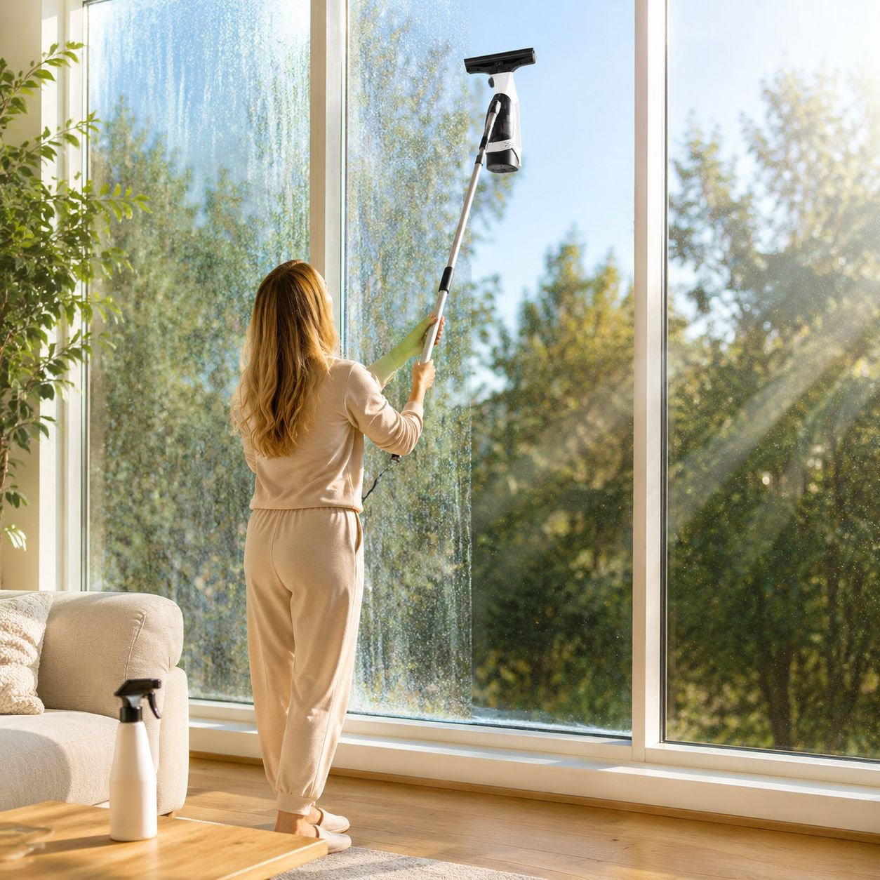 Portable Electric Window Cleaning Tool