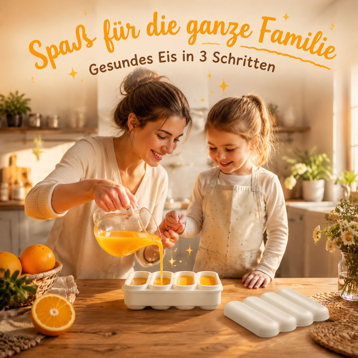 Eisstiel-Form für den Hausgebrauch