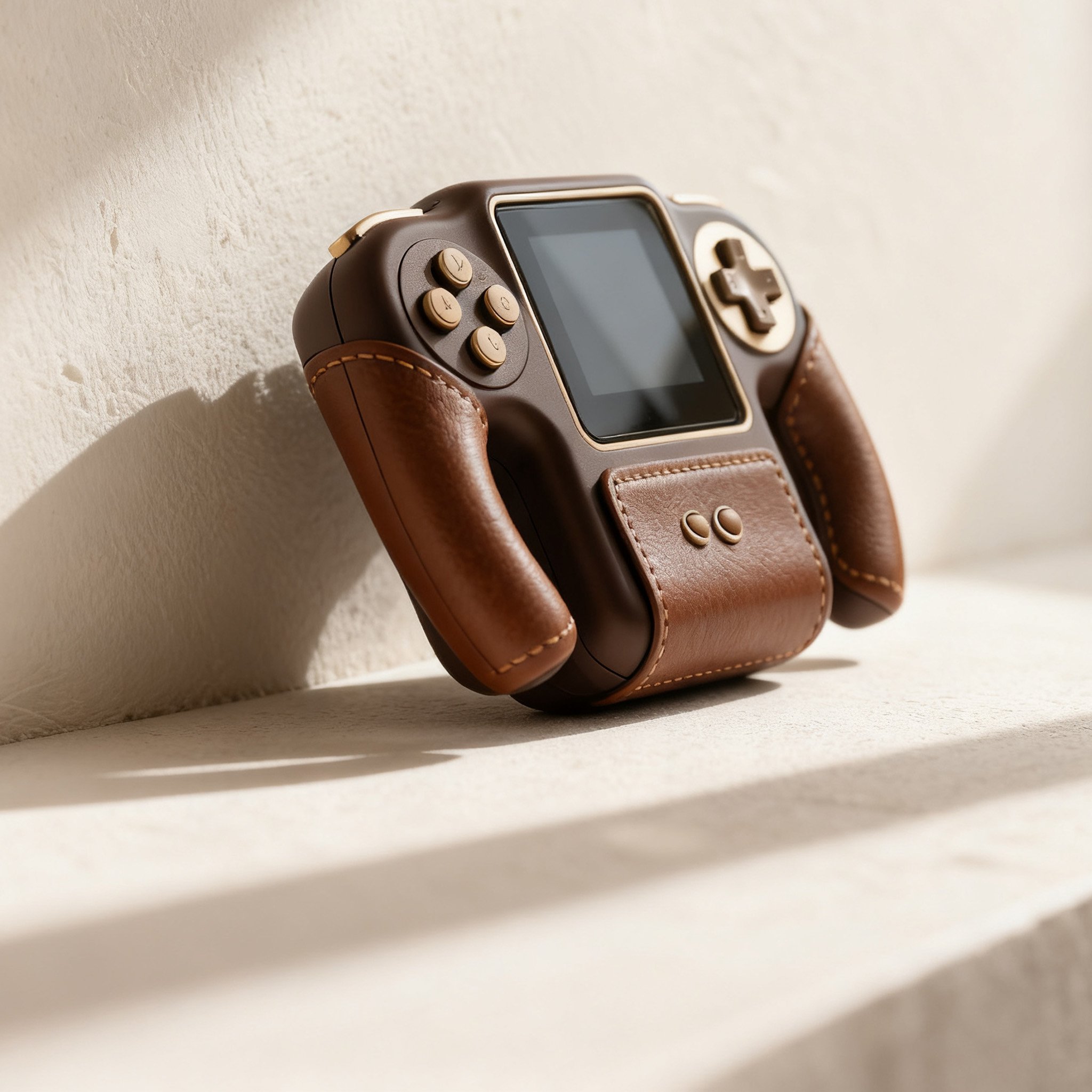 レトロスタイルのゲームパッドデザイン