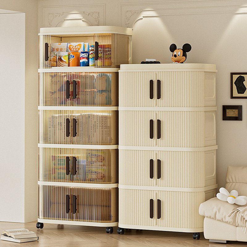 Multi-functional organizer cabinet for clothes and sundries