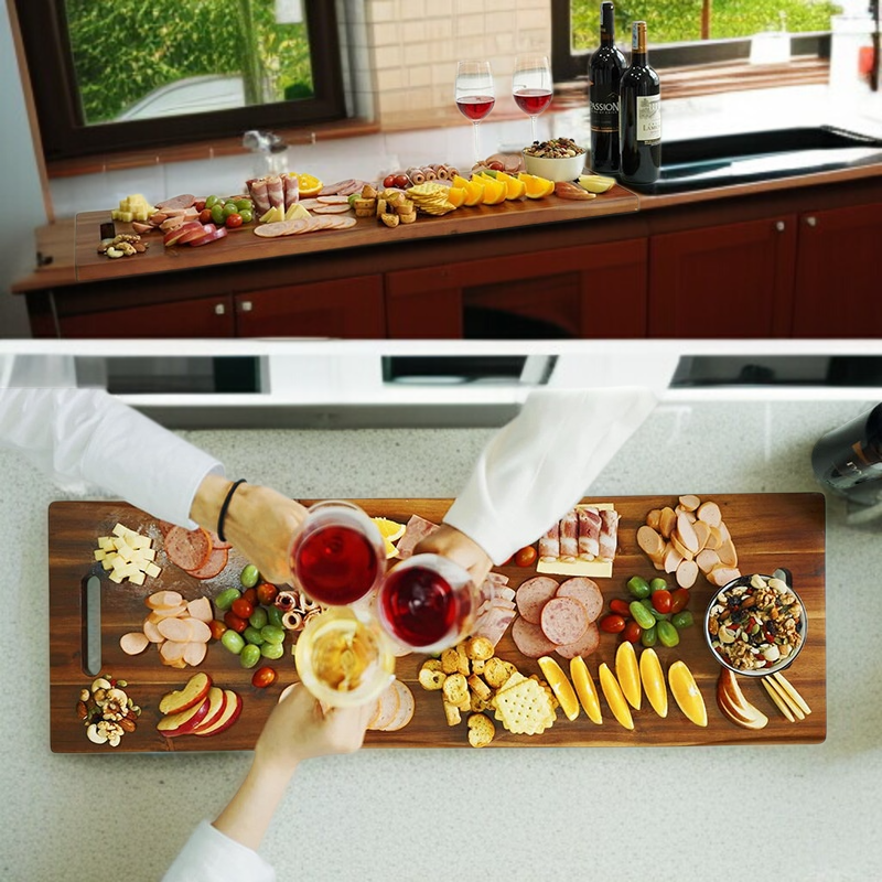 대용량 우드 도마 손잡이 도마 손잡이 우드 대용량