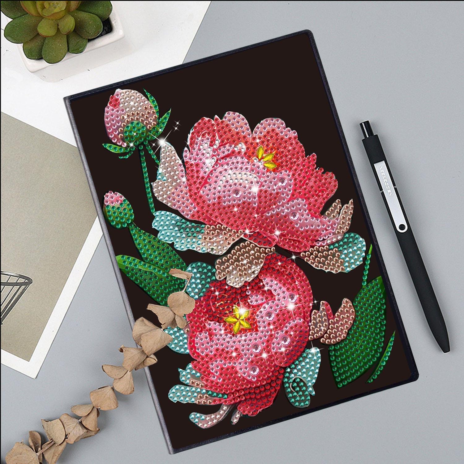 다이아몬드 그림 공책 핸드메이드 큐빅 비즈니스 다이어리 베스트셀러 글씨본