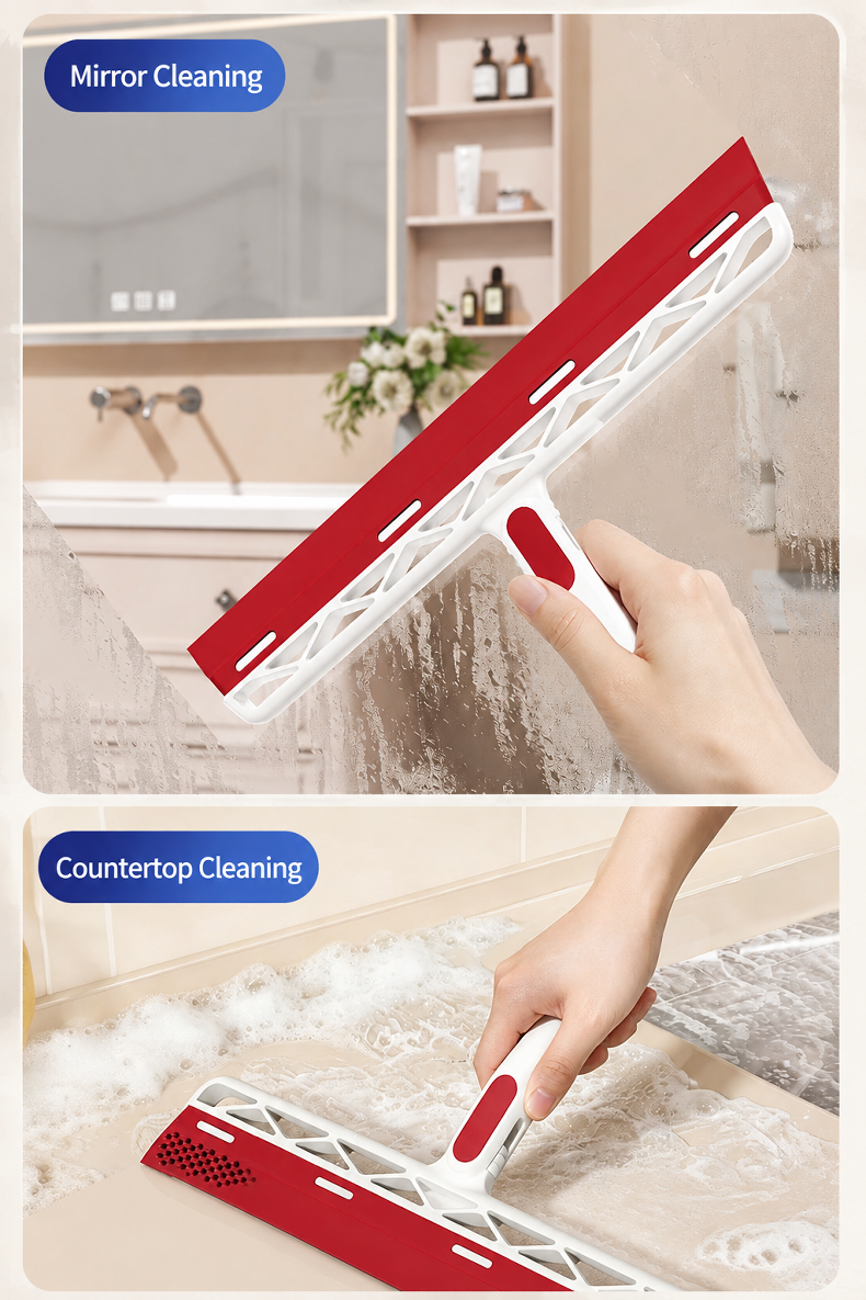 JMY broom showcasing easy-to-grip handle for convenience