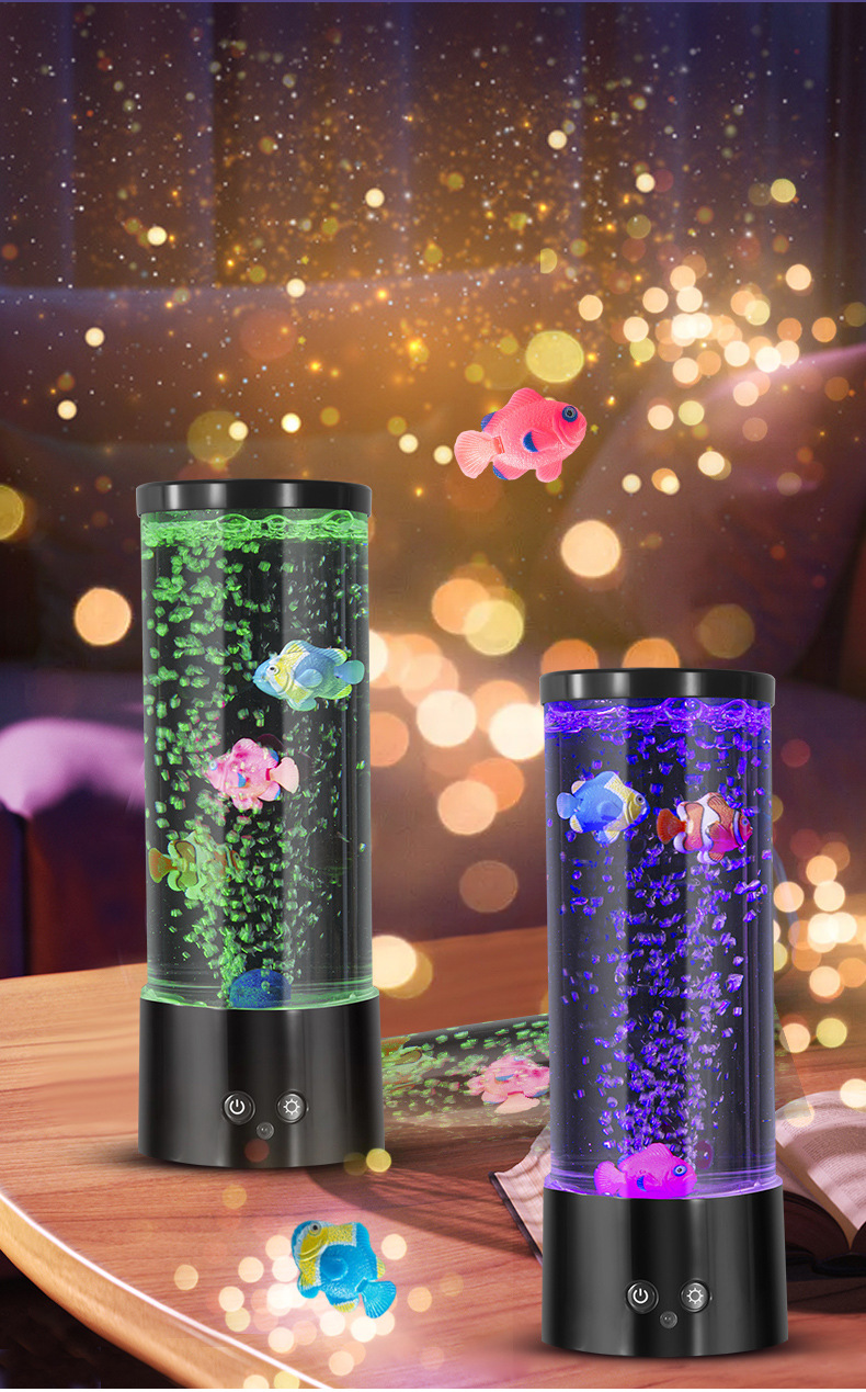Lámpara de luz nocturna LED ideal para un ambiente relajante