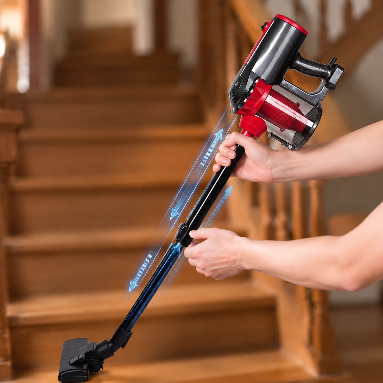 Ergonomic design handheld vacuum cleaner