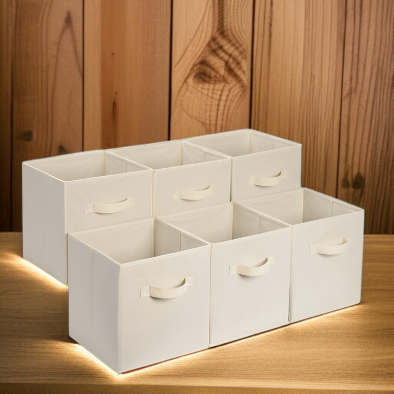 寝室で使える収納ボックスの設置例