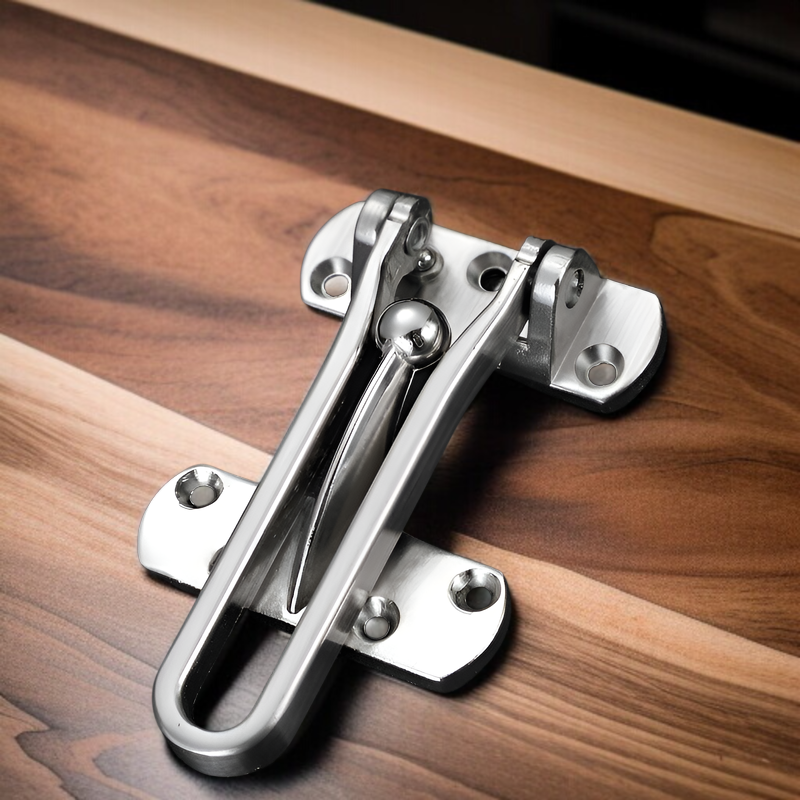 亜鉛合金製室内防犯ロックの全体写真