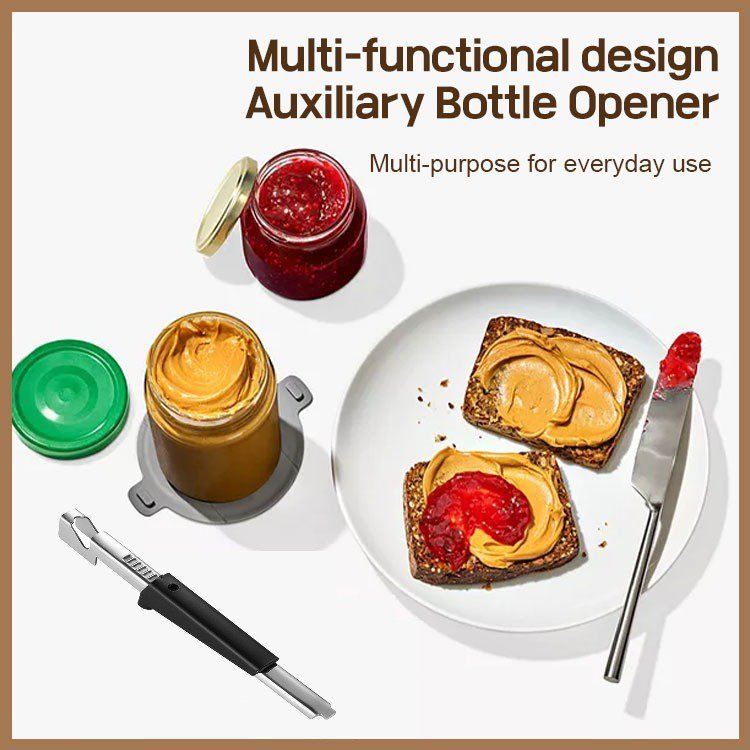 Stainless Steel Multi-Purpose Bottle Opener