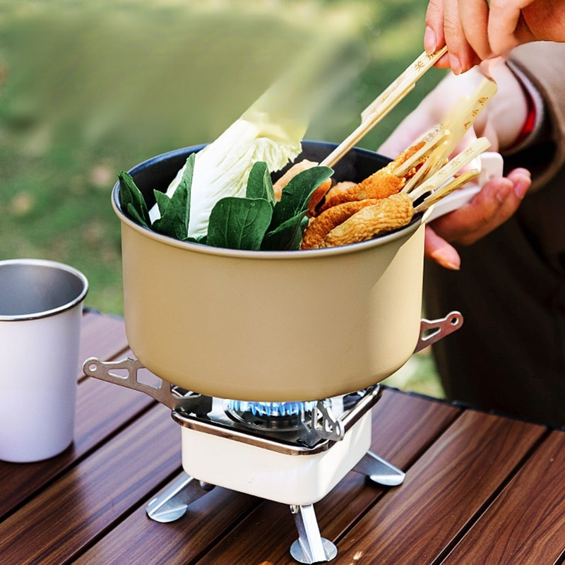 折りたたみ式ポータブルスクエアガスコンロ