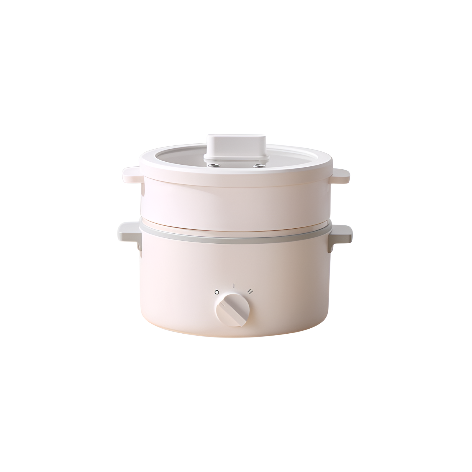 1.5L Two-Tier Multi-Purpose Electric Steamer, Tabletop Cookware, Mold-Resistant and Easy to Clean