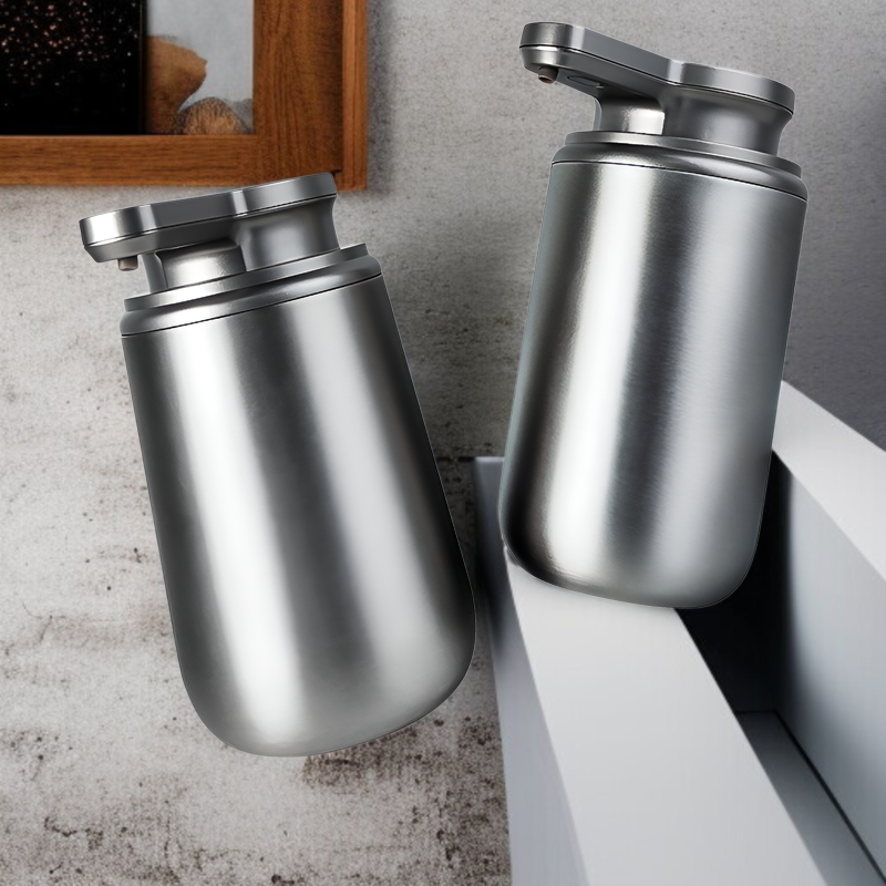 新型ステンレス製全自動センサーソープディスペンサーの外観