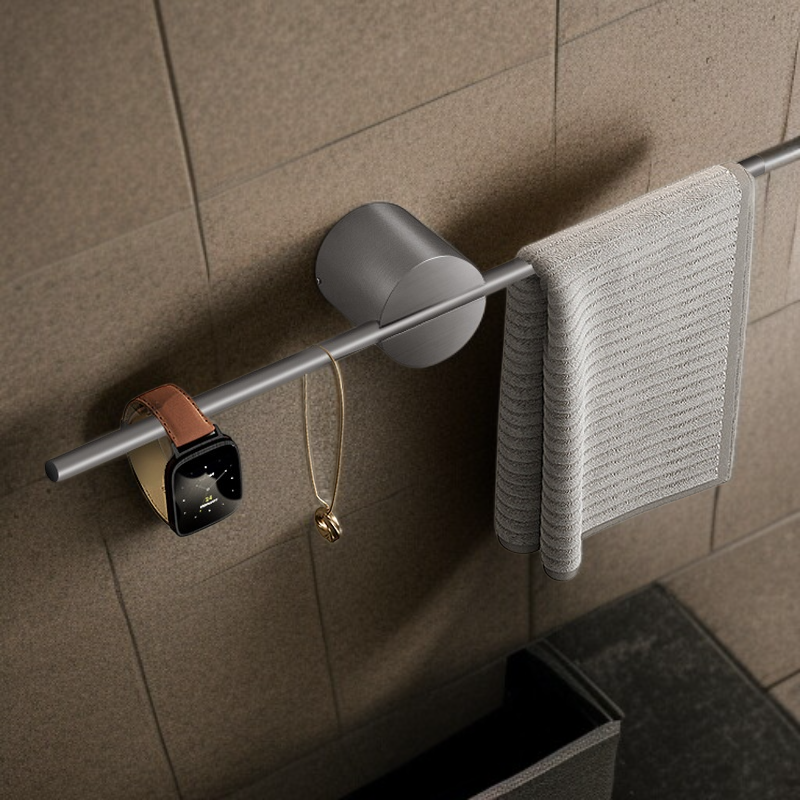 Porte-serviettes de salle de bain, support de rangement sans perforation, support mural de salle de 