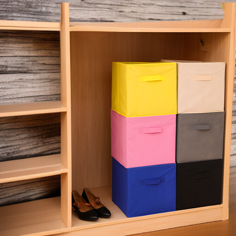 おもちゃ収納に便利な布製ボックス