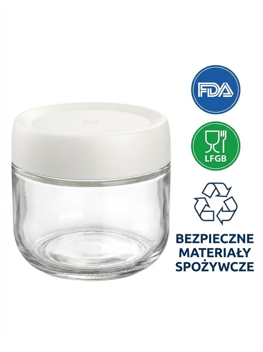 Zestaw pojemników na przyprawy z etykietami