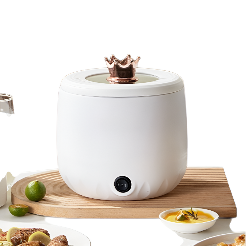 Multifunktionaler Hot Pot Reiskocher mit Timer und Antihaftbeschichtung